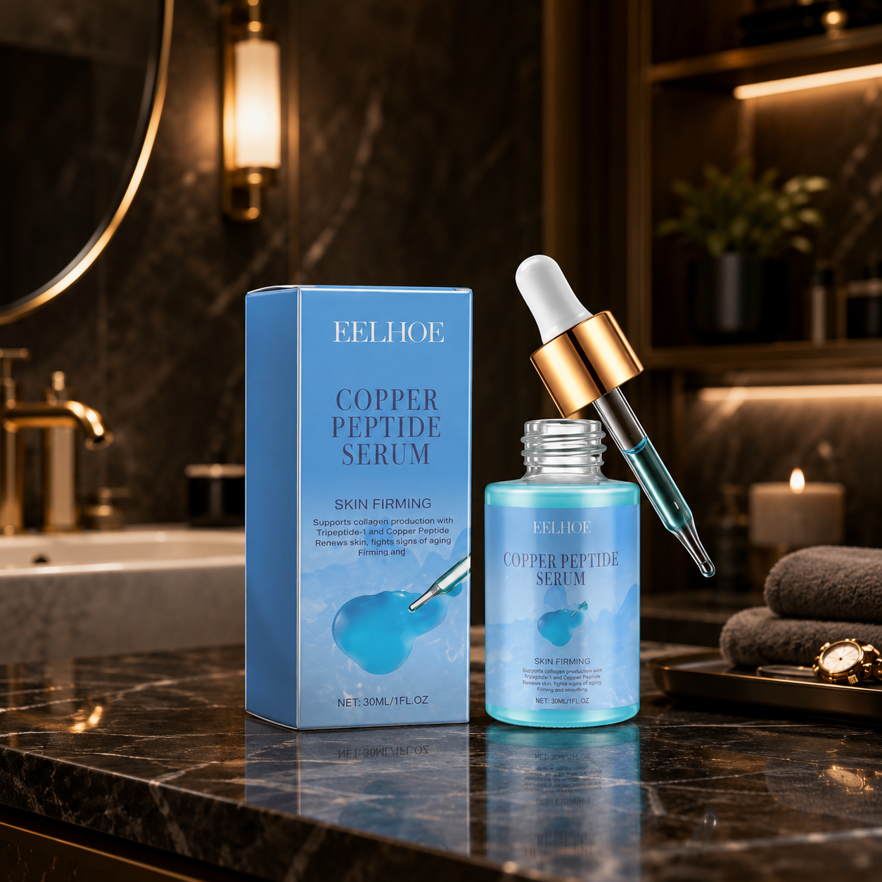 GHK-Cu Copper Peptide — Post-Shave Repair for Men